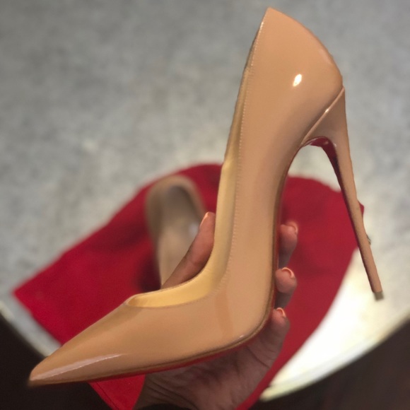 Christian Louboutin Shoes - Christain Louboutin nude heel
